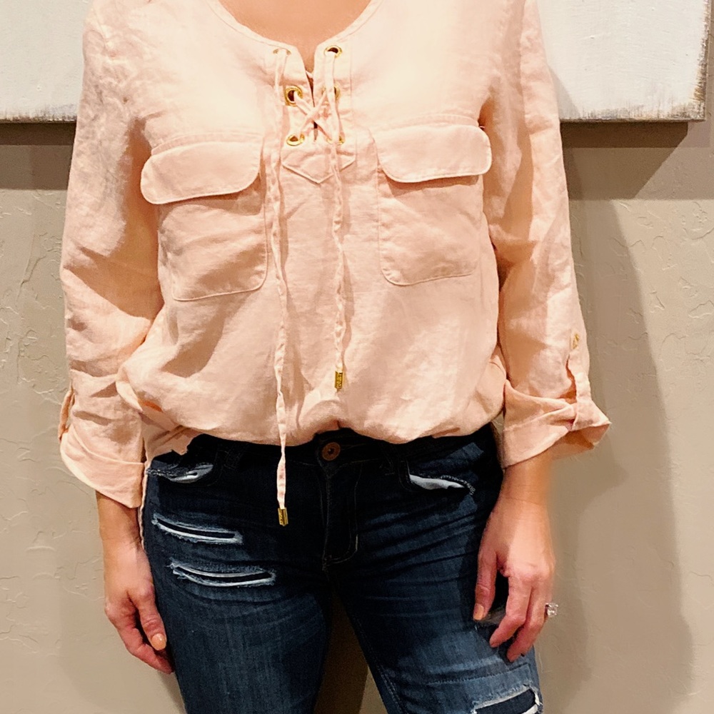 peach women’s top